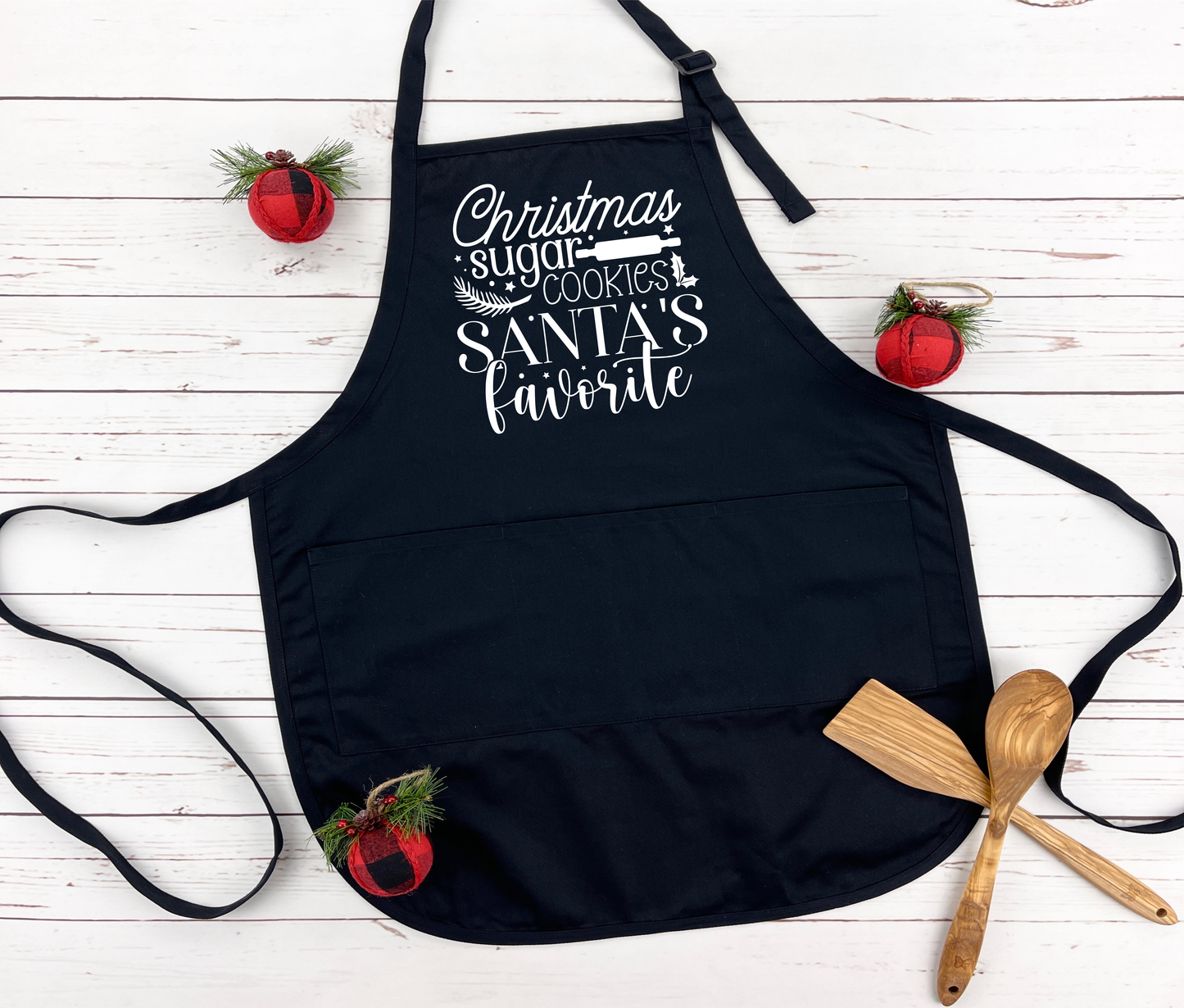 Christmas Sugar Cookies Santa's favorite Apron