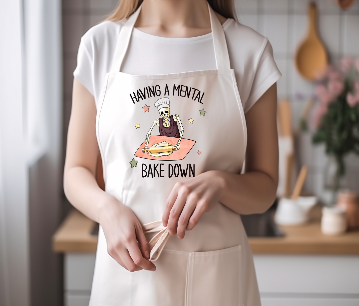 Having a Mental Bake down apron