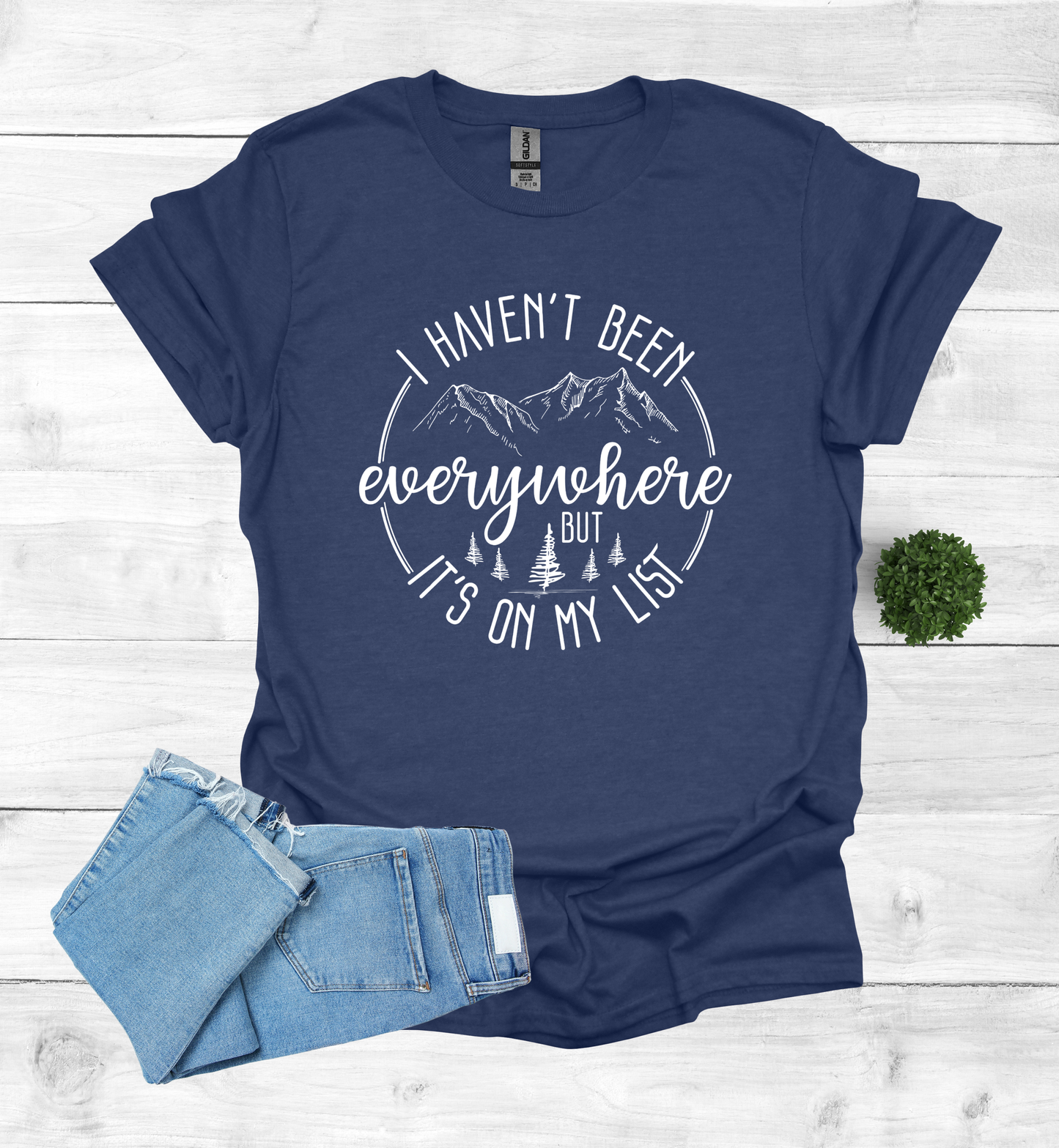 Haven't been Everywhere But It's on my list Shirt