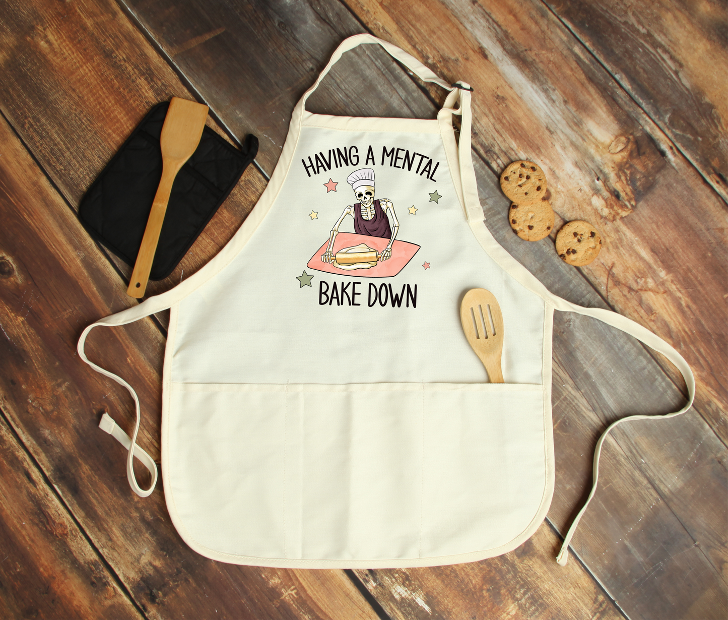 Having a Mental Bake down apron