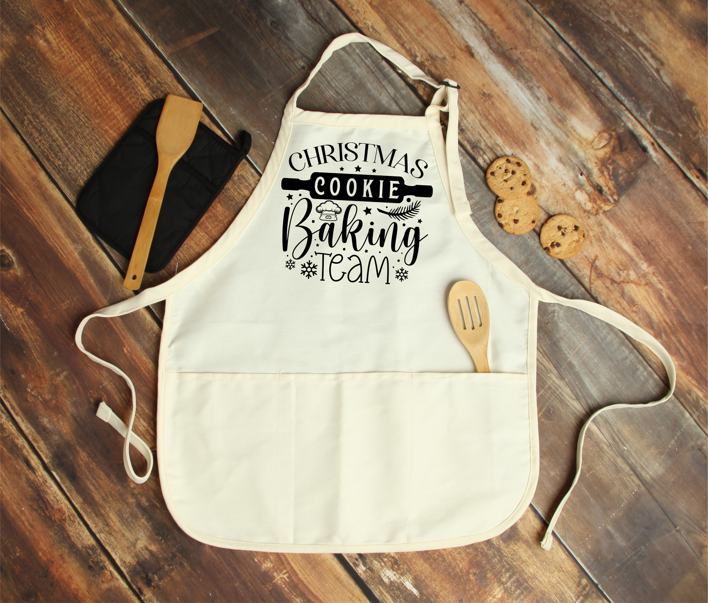 Christmas Cookie Baking Team Apron