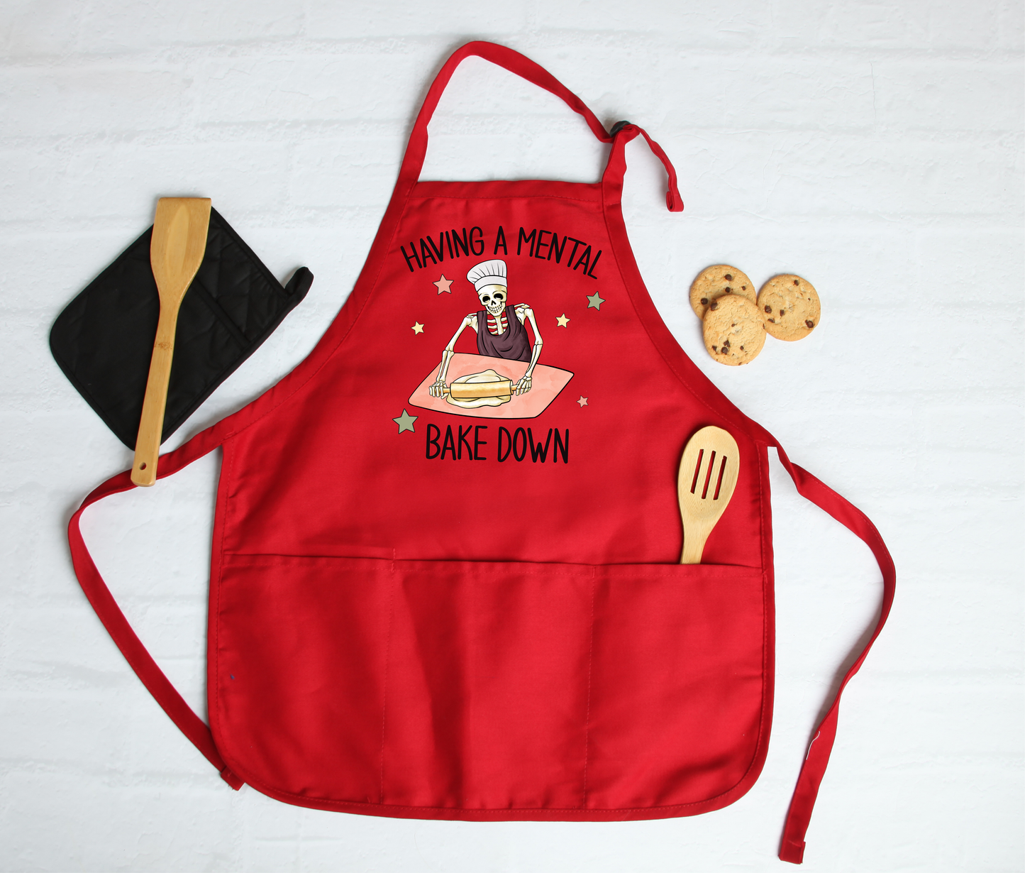 Having a Mental Bake down apron