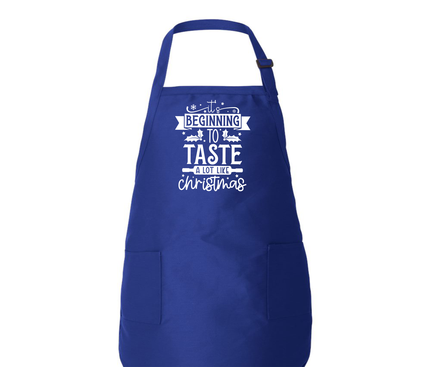 It's Beginning to taste allot like Christmas apron