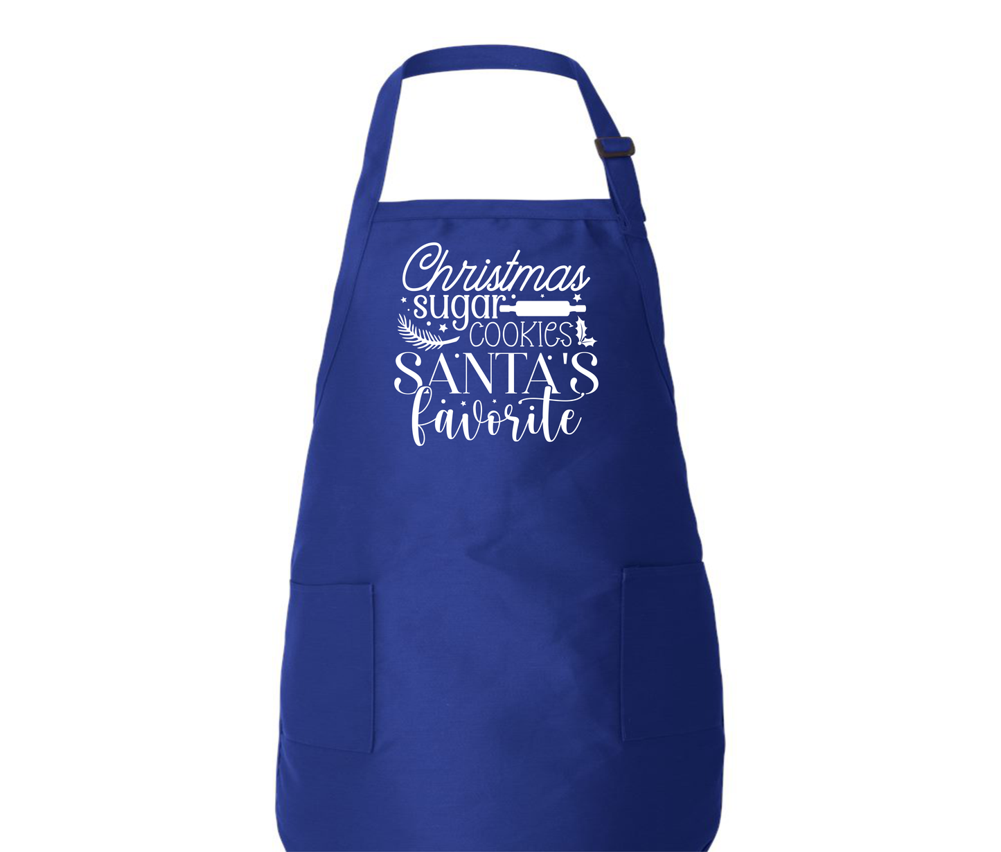 Christmas Sugar Cookies Santa's favorite Apron