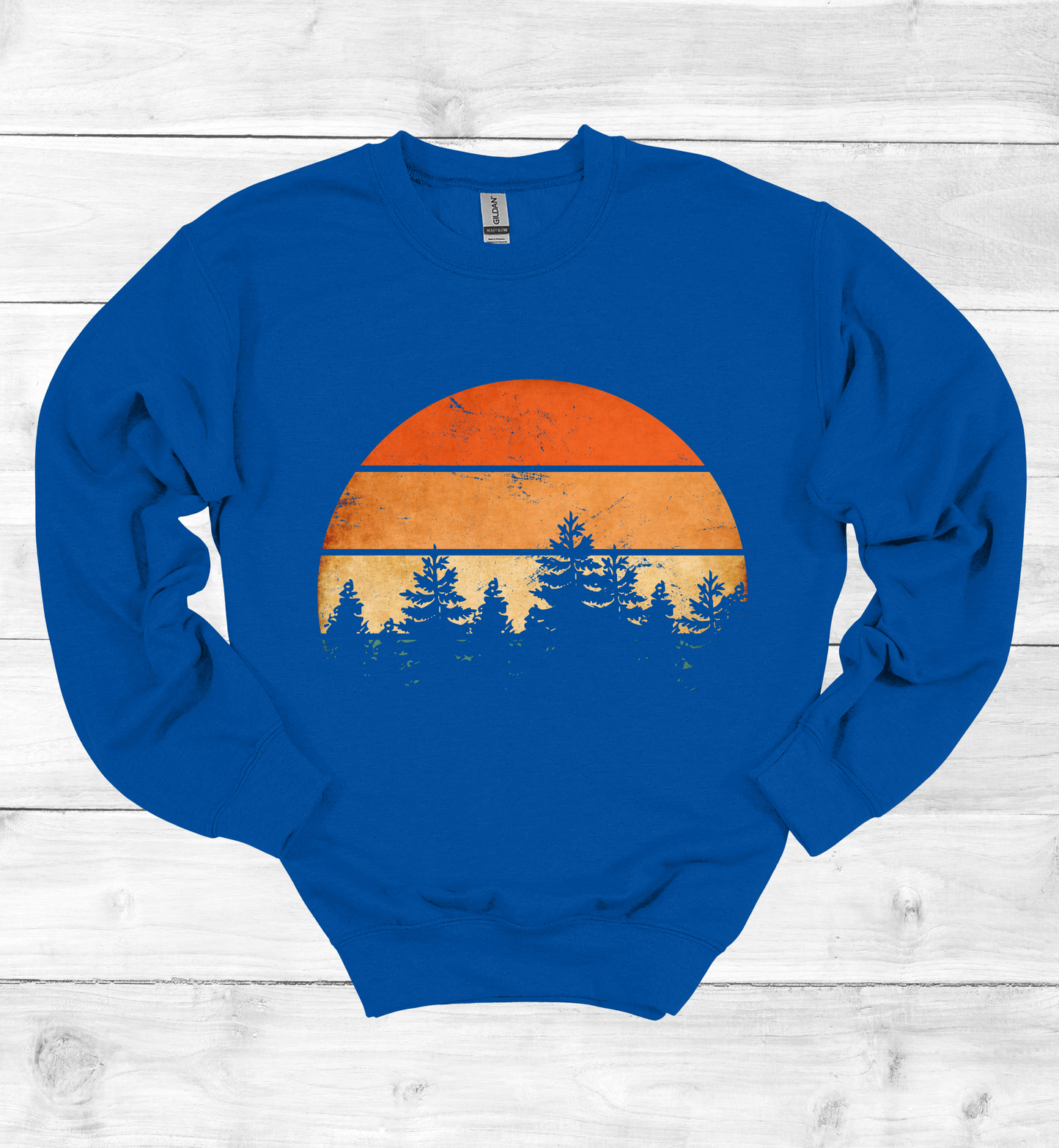 Vintage retro sunset sweatshirt