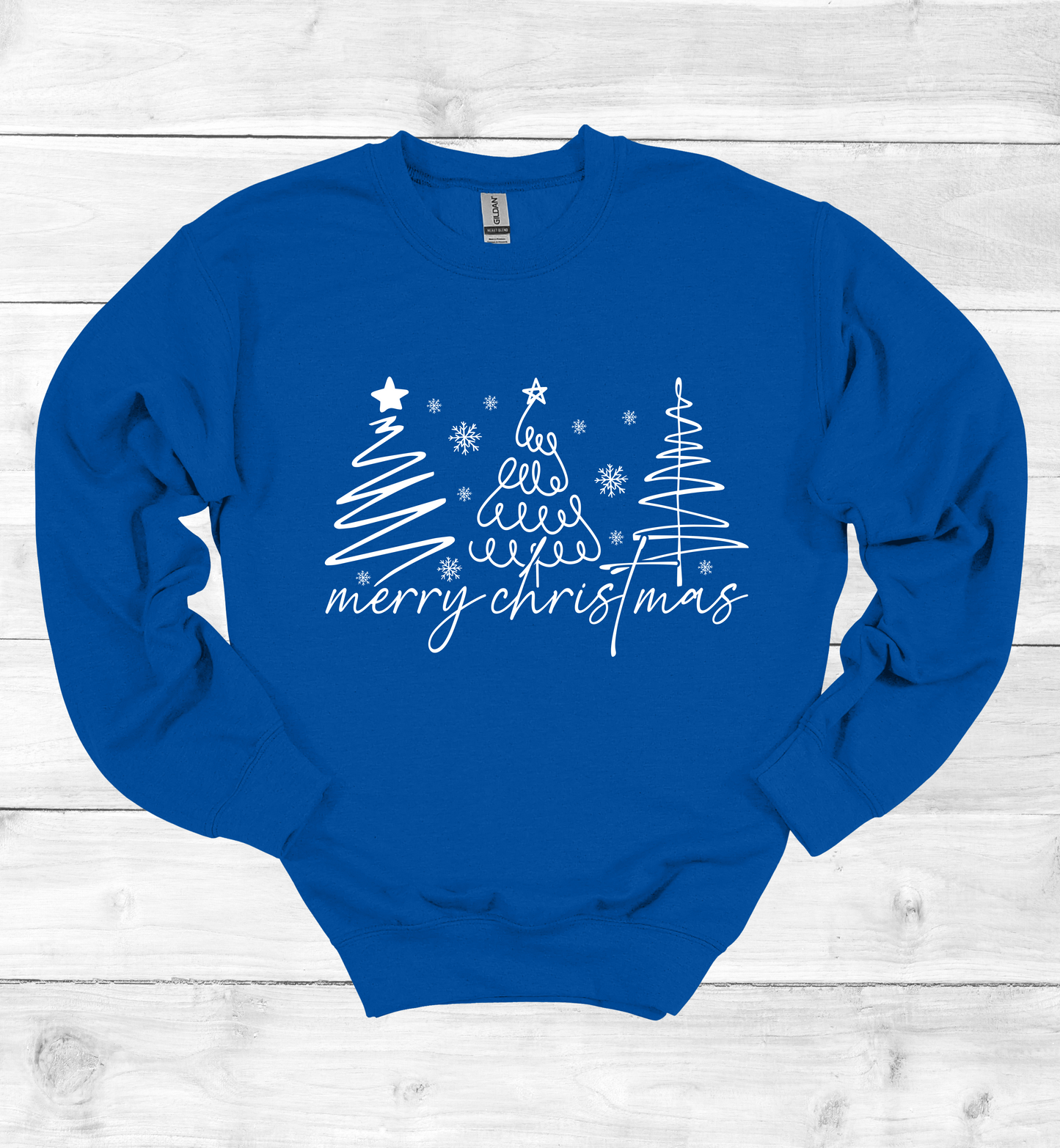 Christmas Trees Merry Christmas Sweatshirt