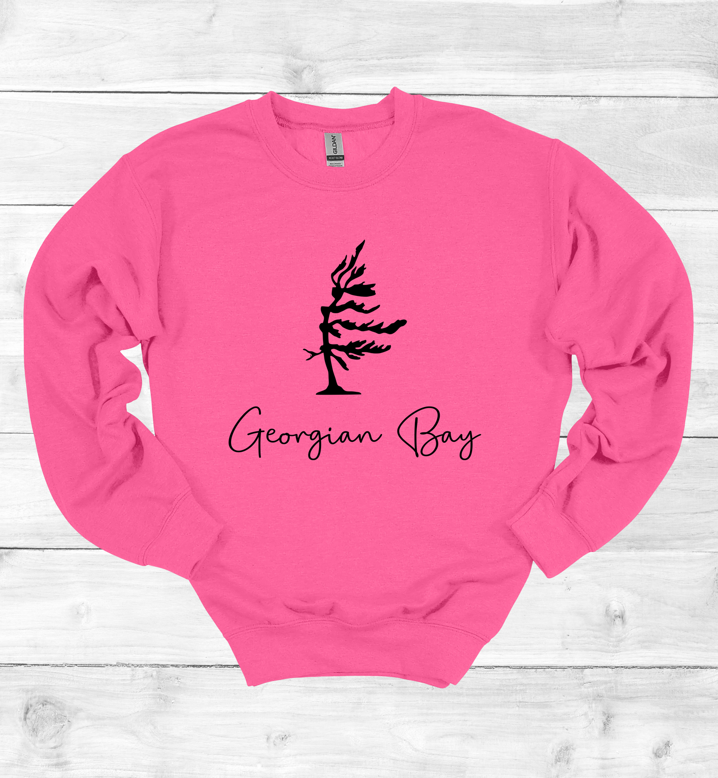 Georgian Bay Wind Swept Pine Tree Sweatshirt