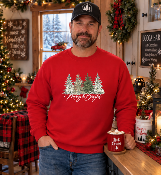 Merry and Bright Sweatshirt