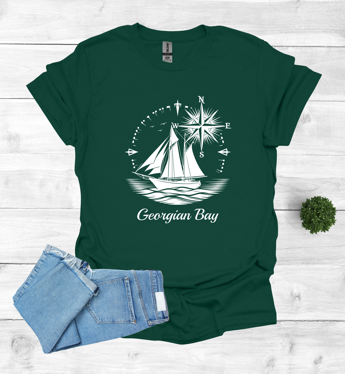 Sail Boat on Georgian Bay