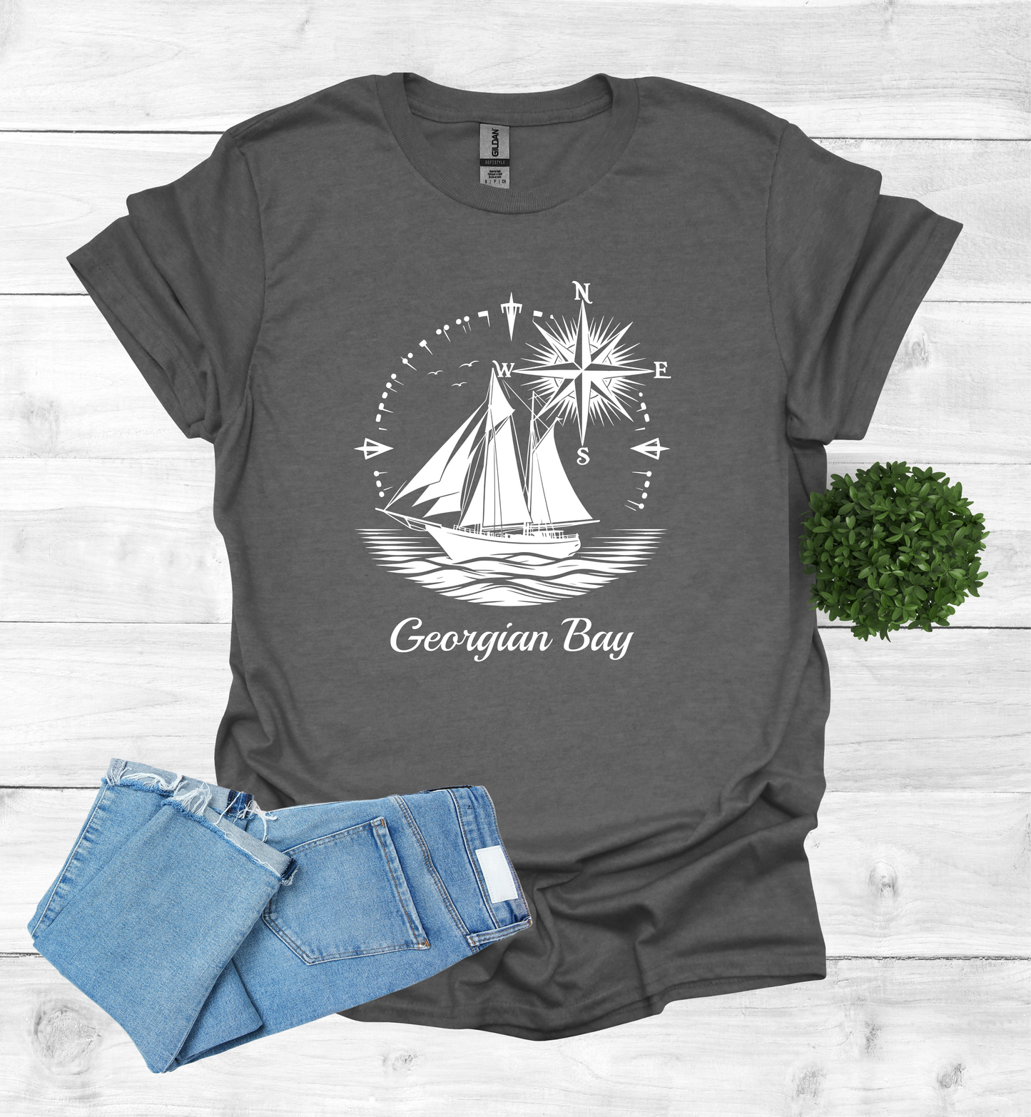 Sail Boat on Georgian Bay