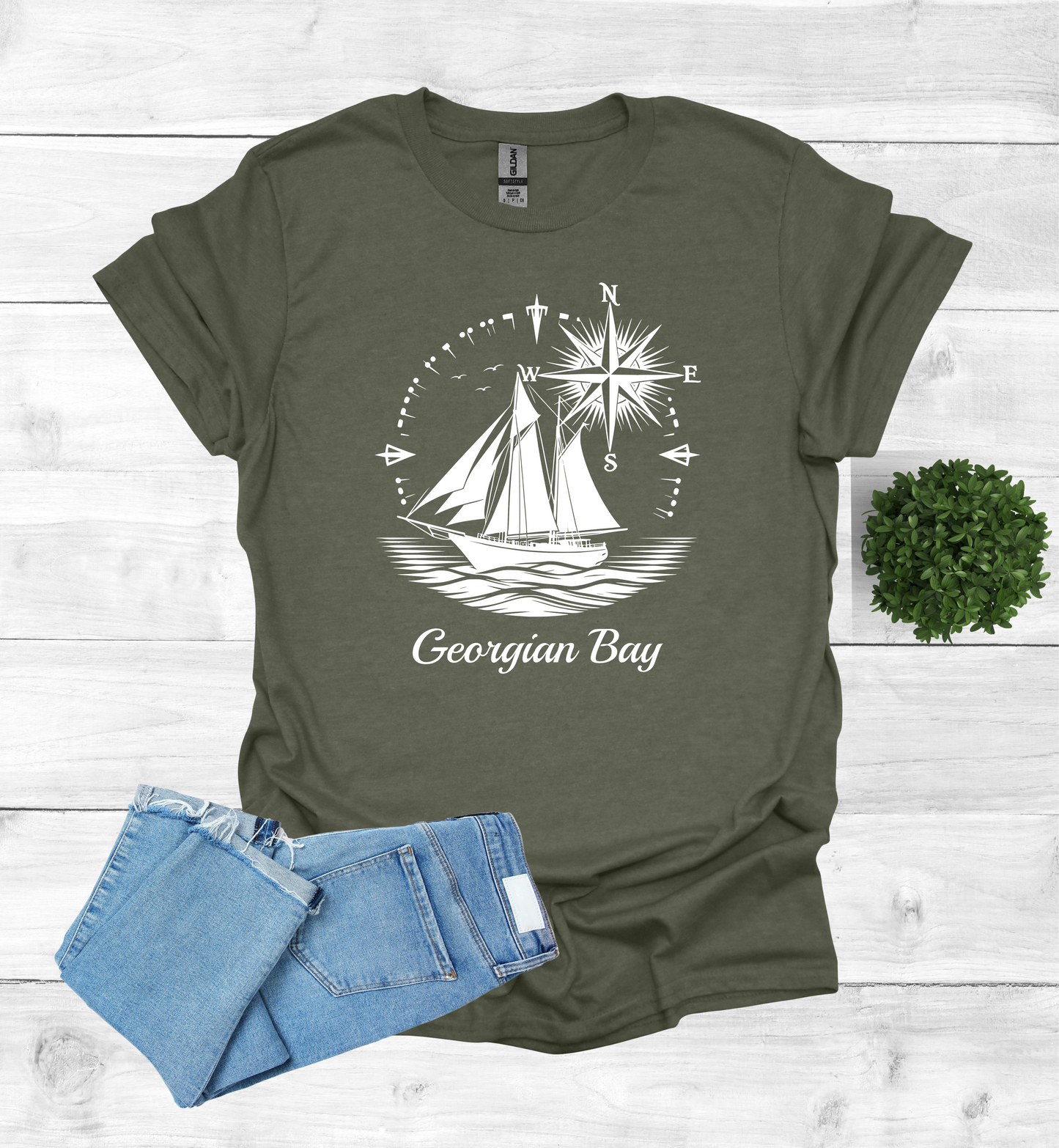 Sail Boat on Georgian Bay