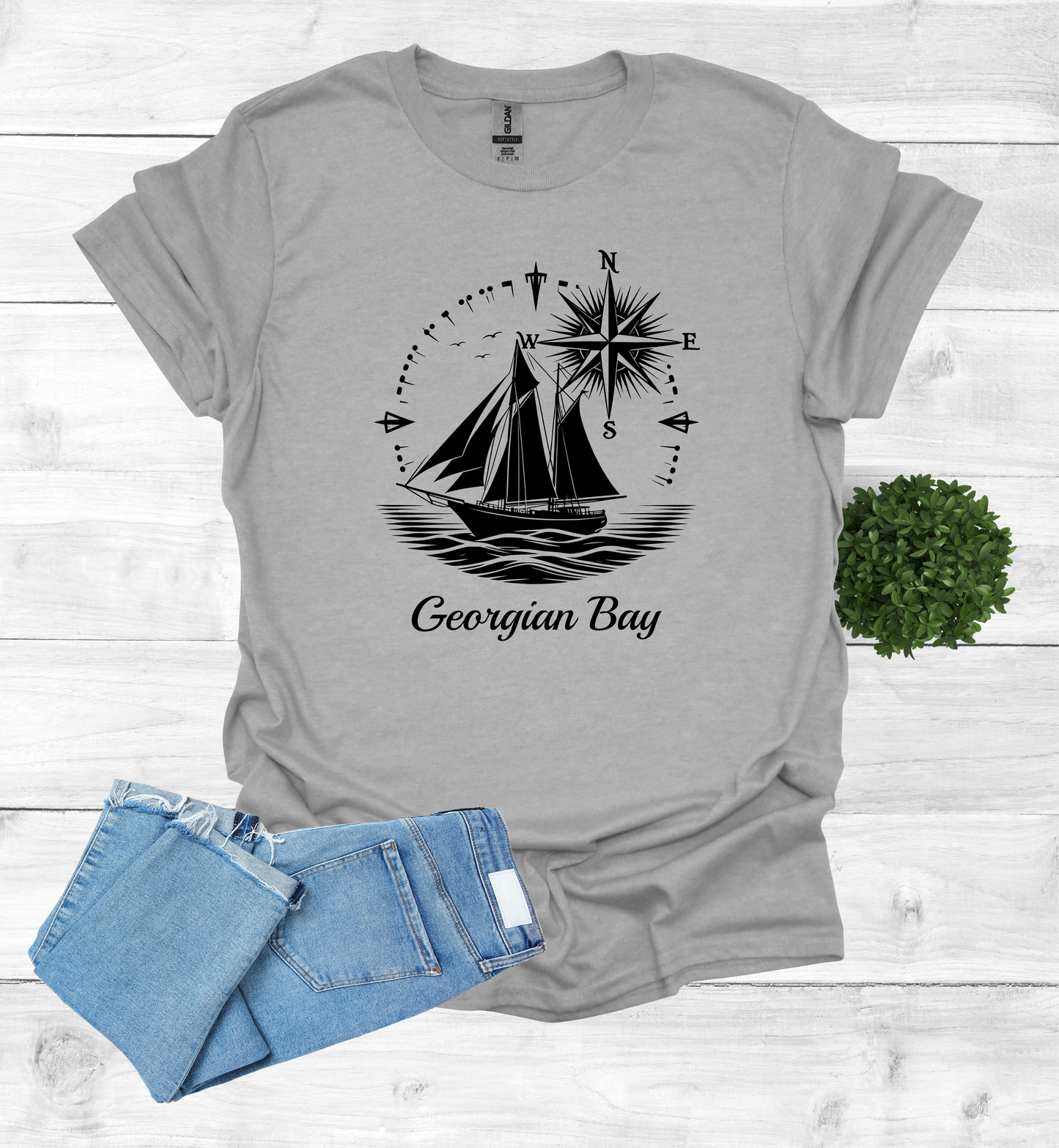 Sail Boat on Georgian Bay