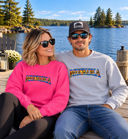 Colorful Muskoka  Fall Look, Sweatshirt