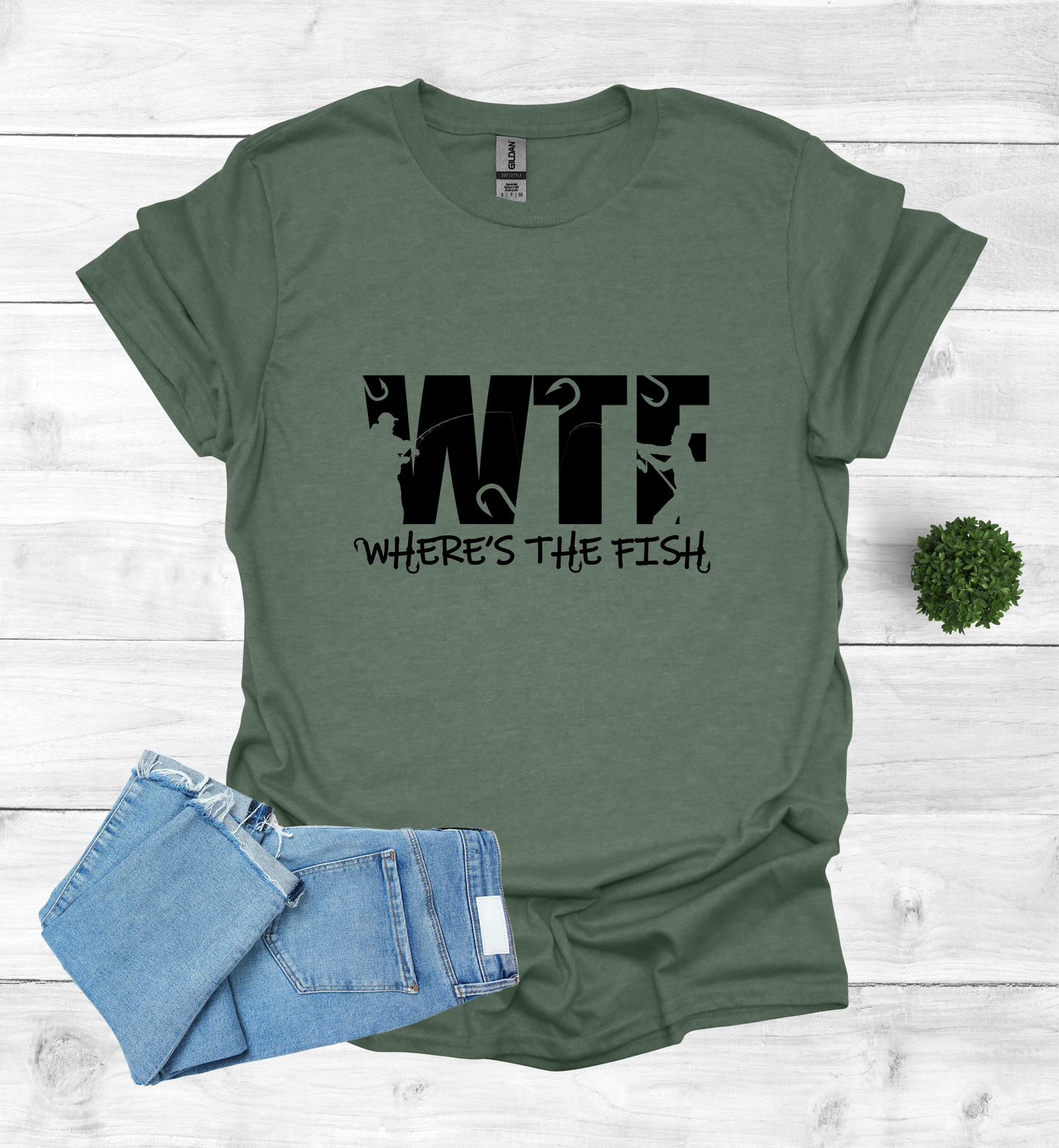 WTF Where's The Fish Shirt