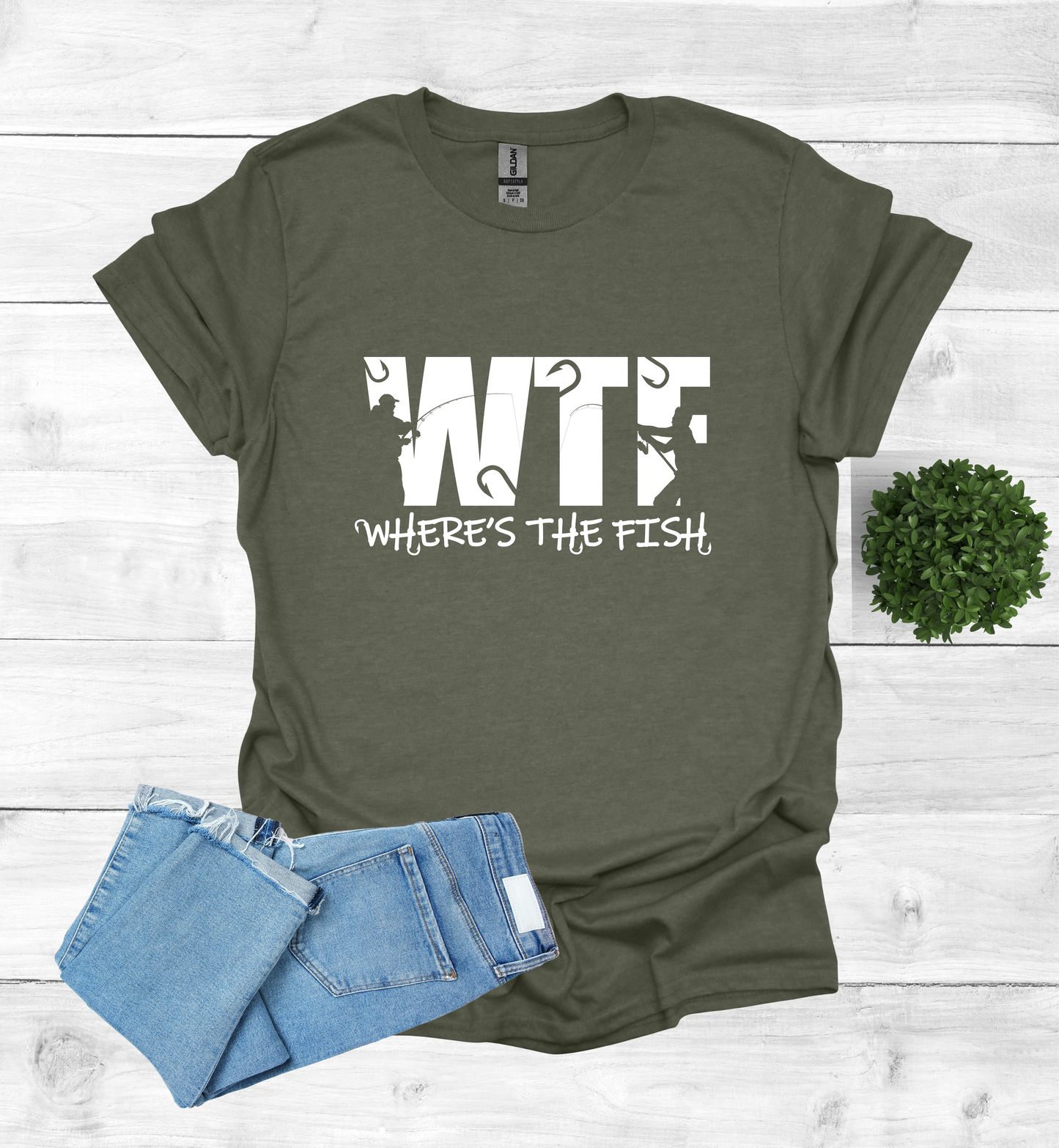 WTF Where's The Fish Shirt