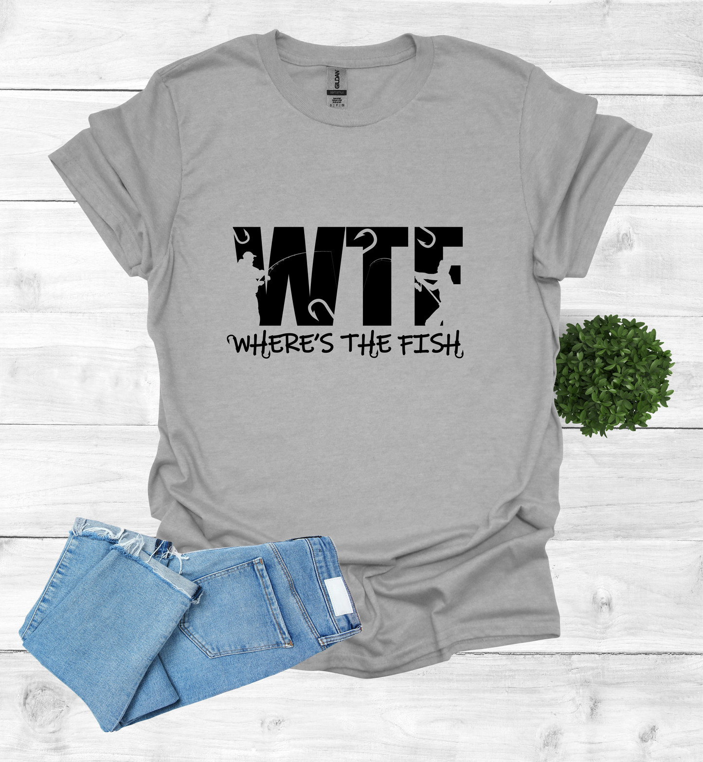 WTF Where's The Fish Shirt