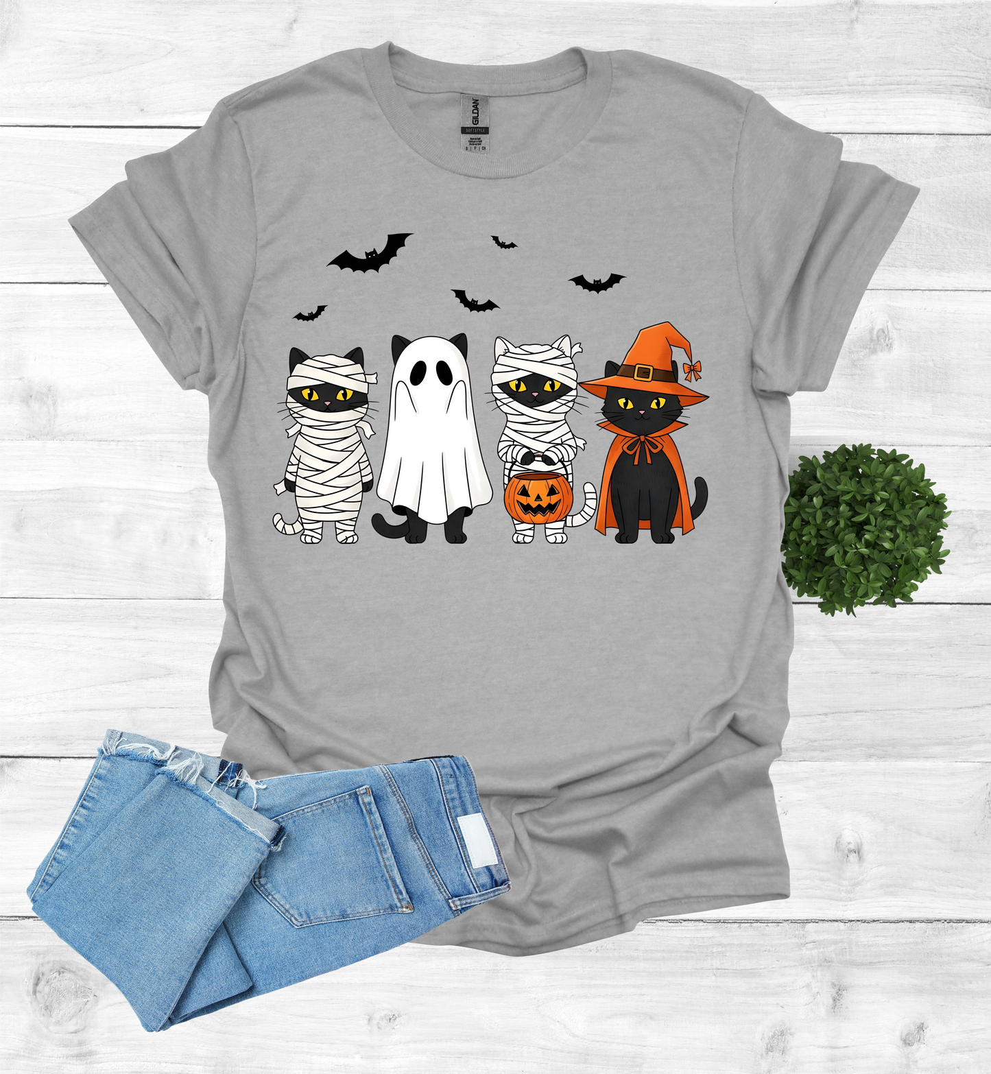 Cats Dressed up for Halloween Shirt