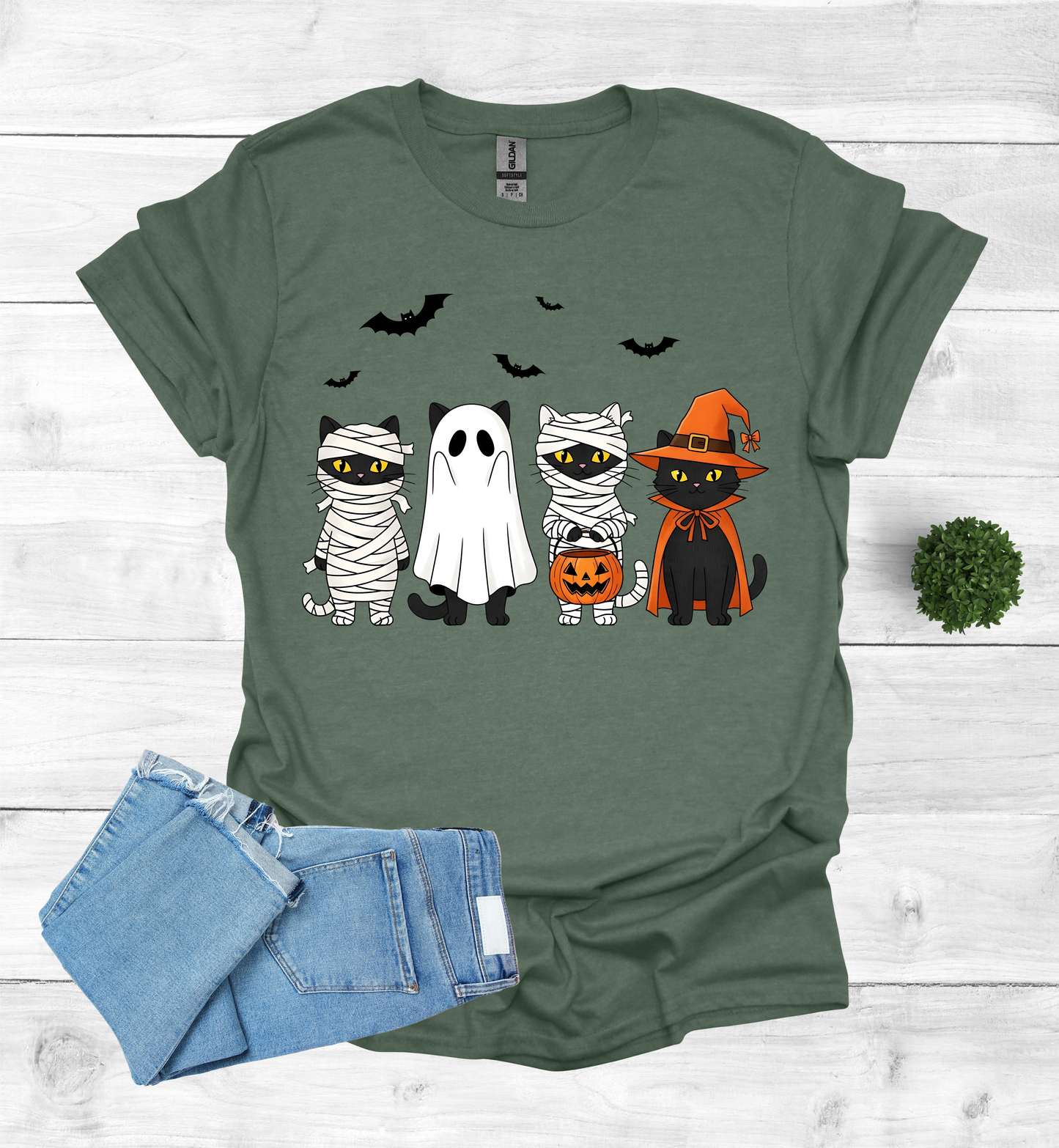 Cats Dressed up for Halloween Shirt