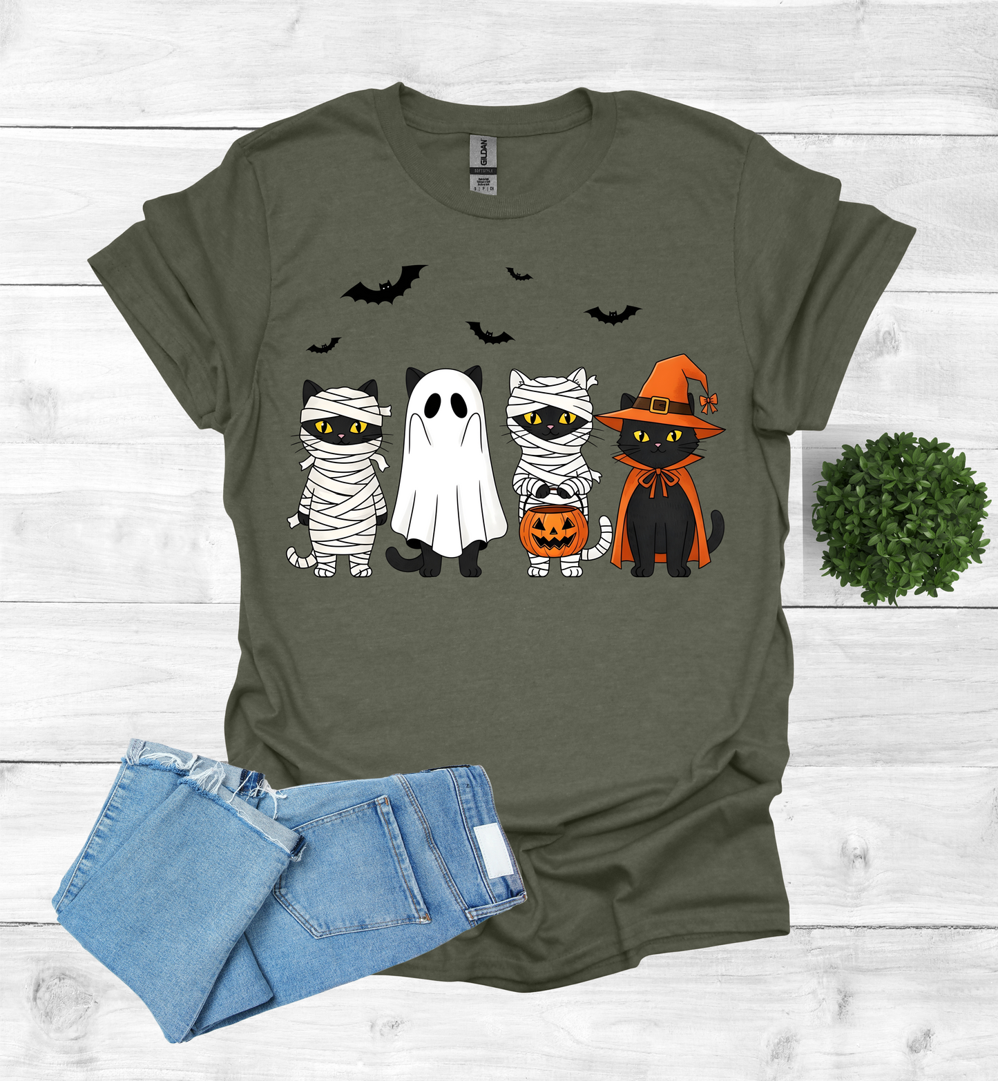 Cats Dressed up for Halloween Shirt