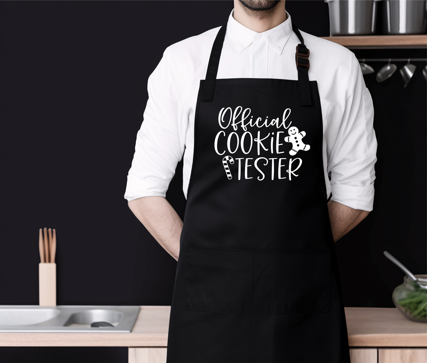 Official Cookie Tester Apron