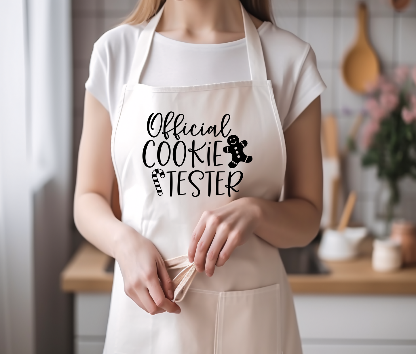 Official Cookie Tester Apron