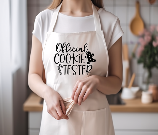 Official Cookie Tester Apron