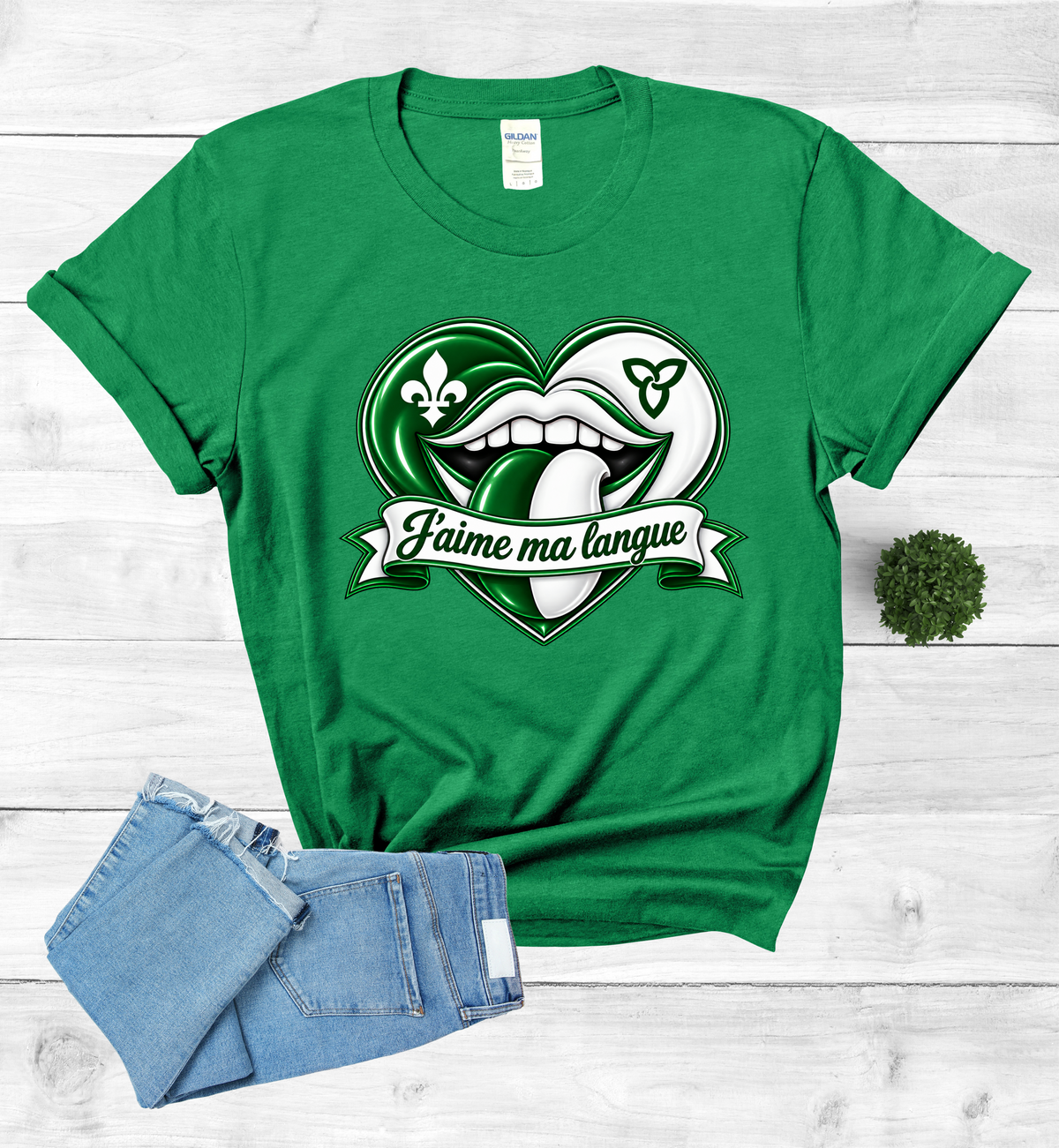 Journée Franco J'aime ma langue T-Shirt
