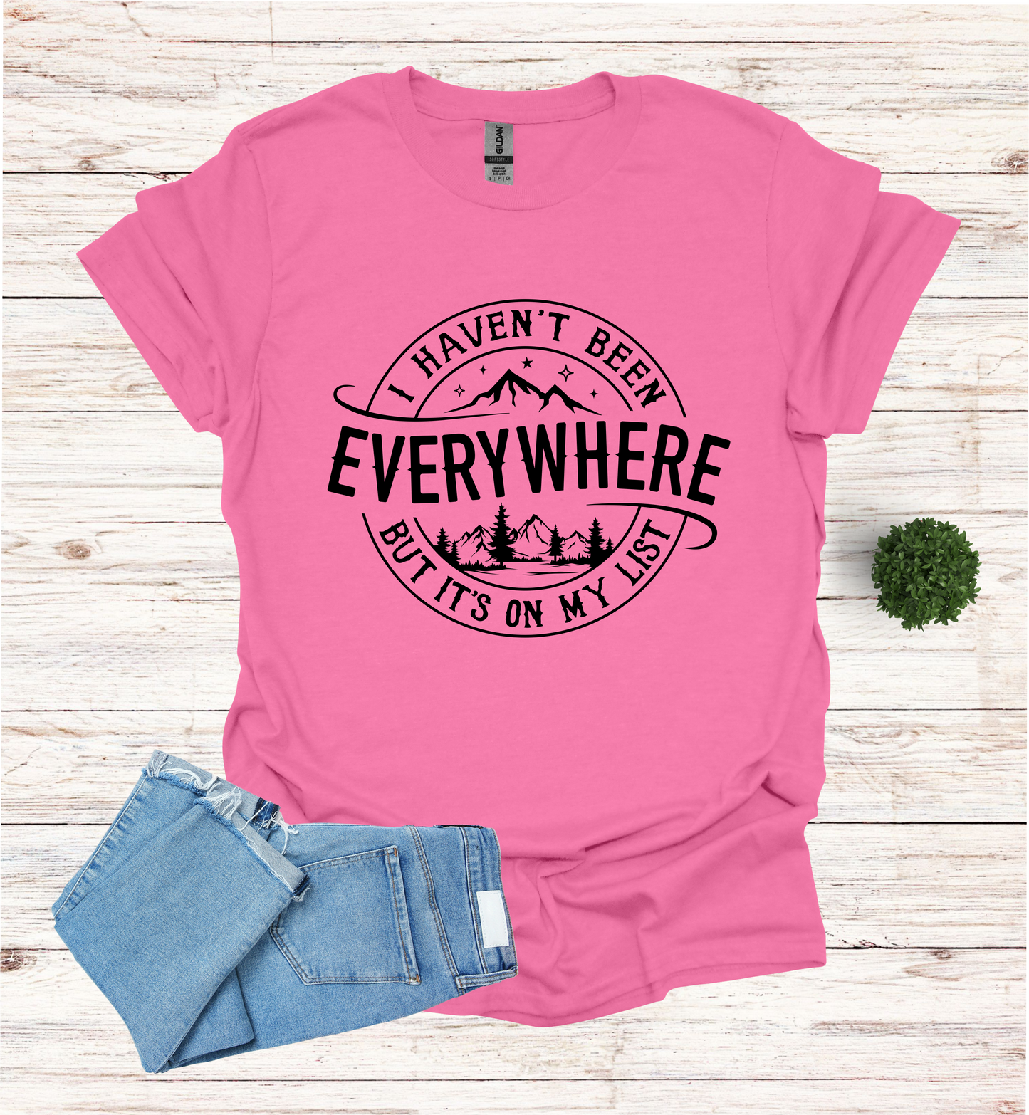 Haven't Been Everywhere but it's on My List T- Shirt