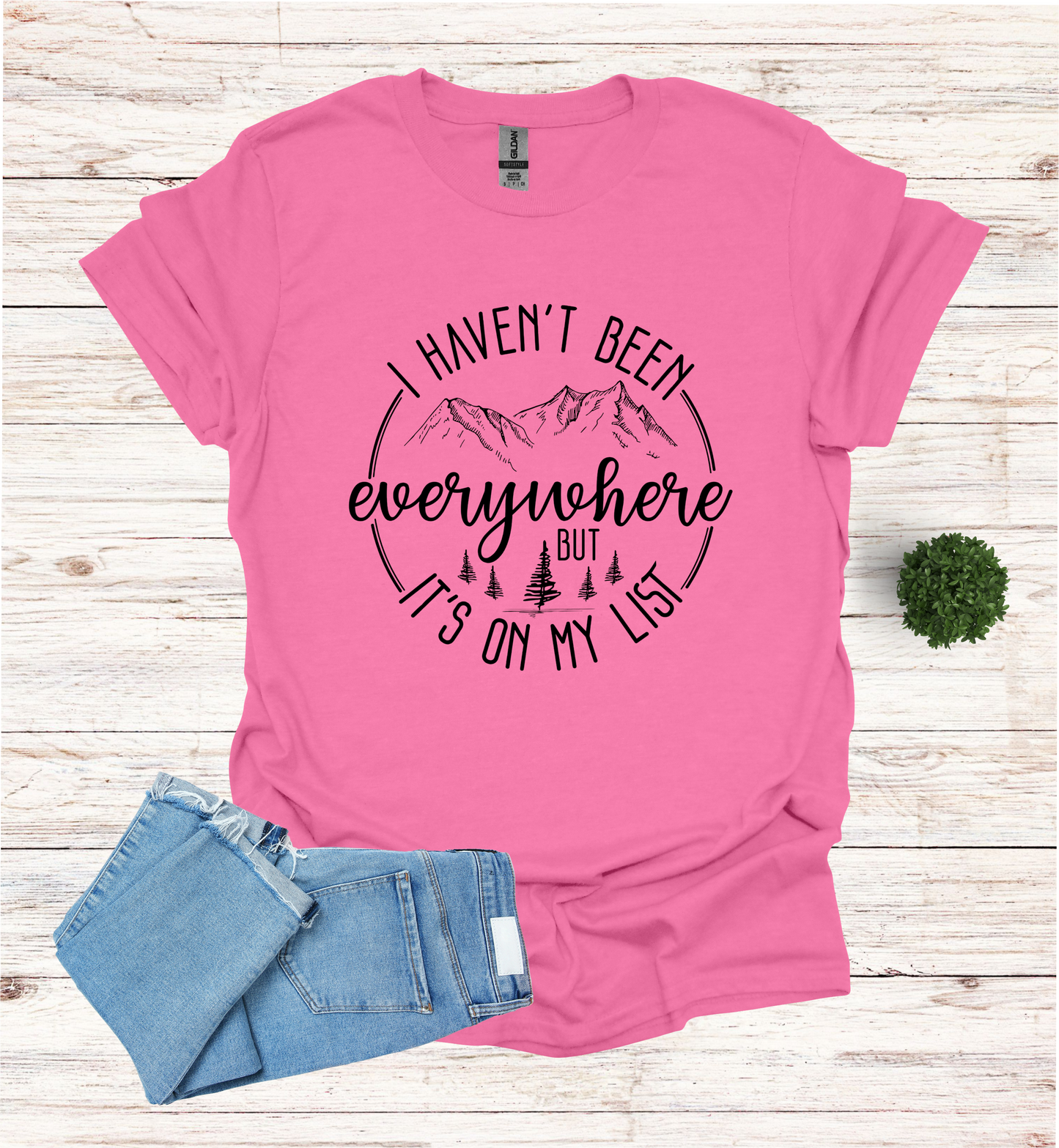 Haven't been Everywhere But It's on my list Shirt