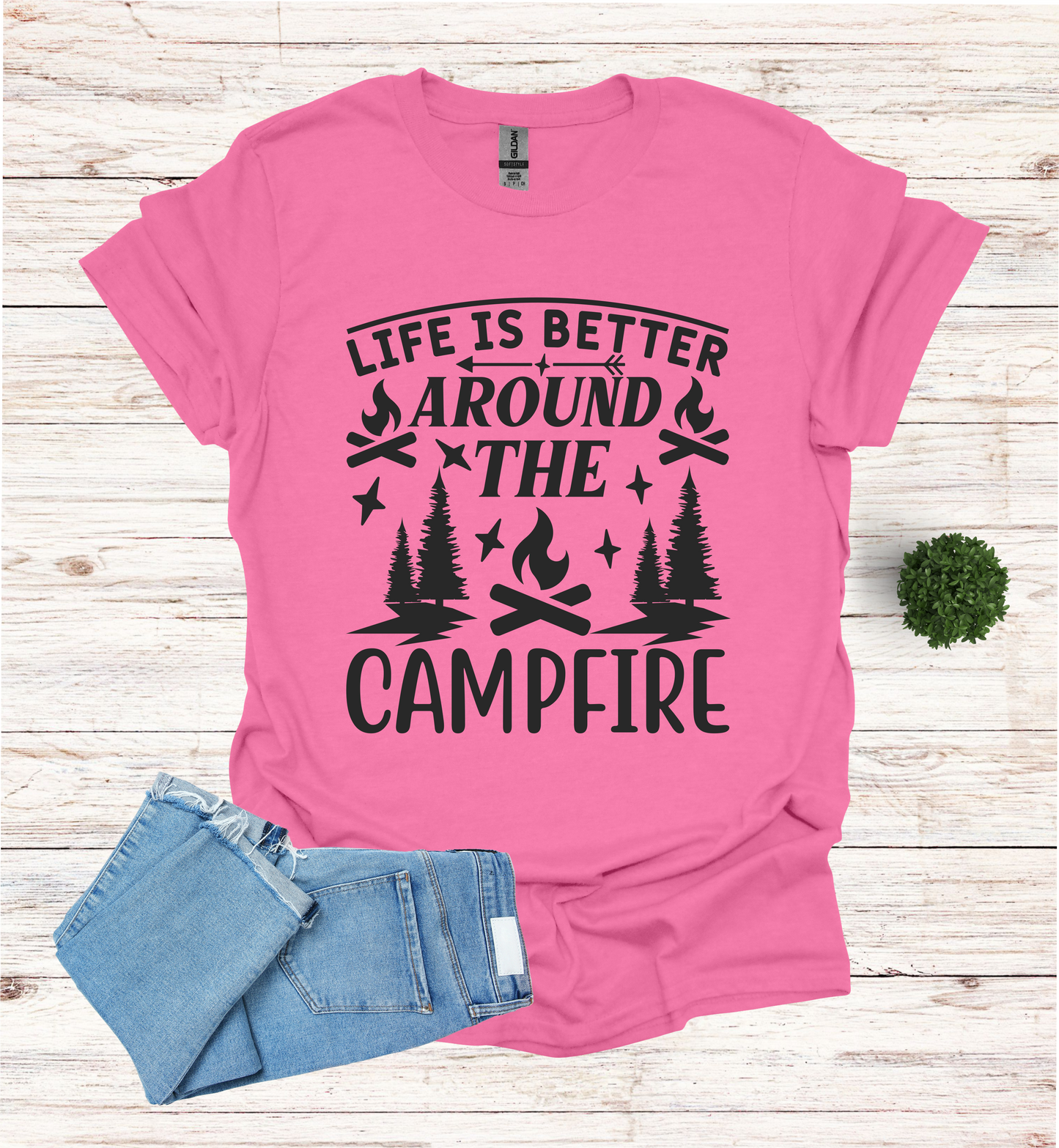 Life is better around the campfire