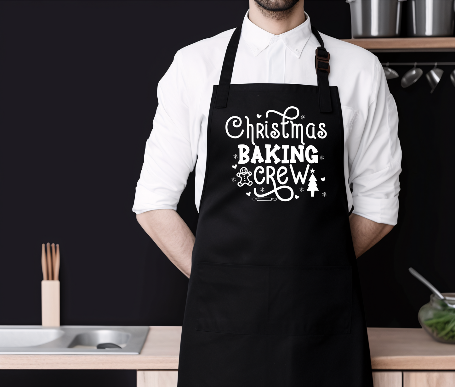 Christmas Baking Crew Apron