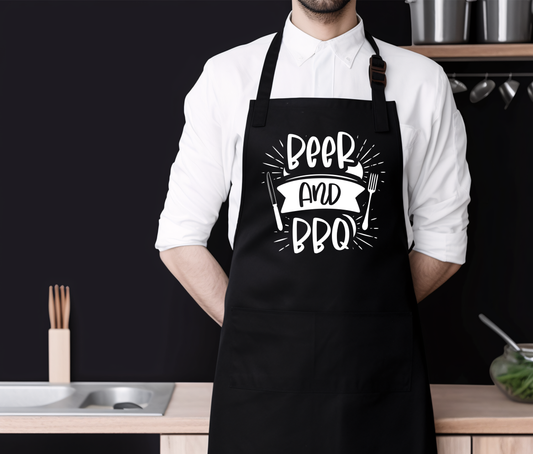 Beer and BBQ Apron