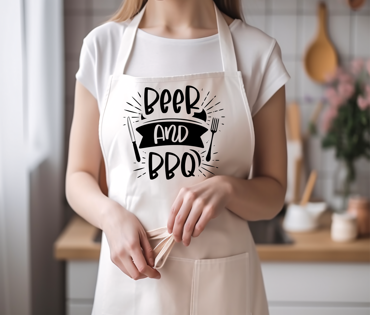 Beer and BBQ Apron