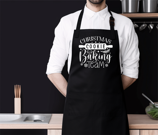 Christmas Cookie Baking Team Apron