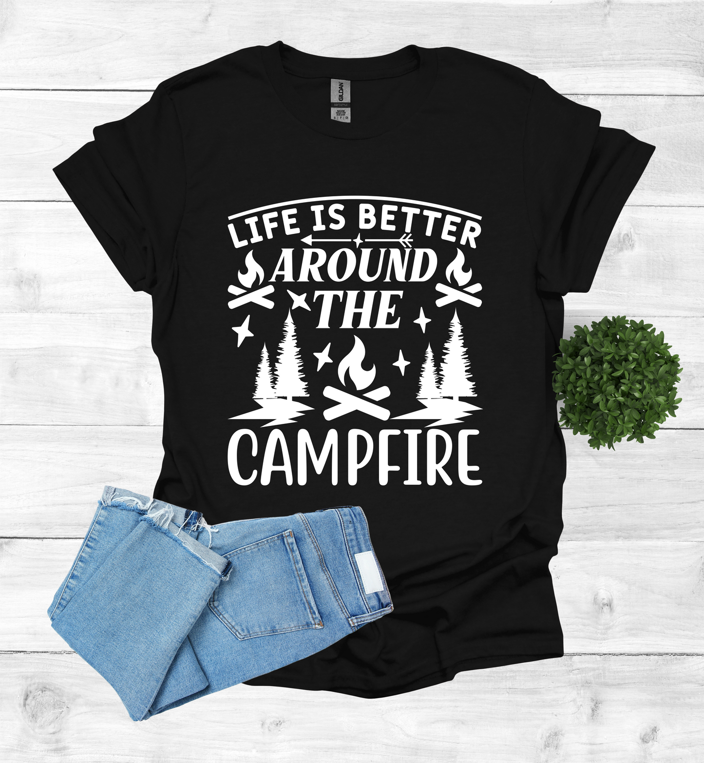 Life is better around the campfire