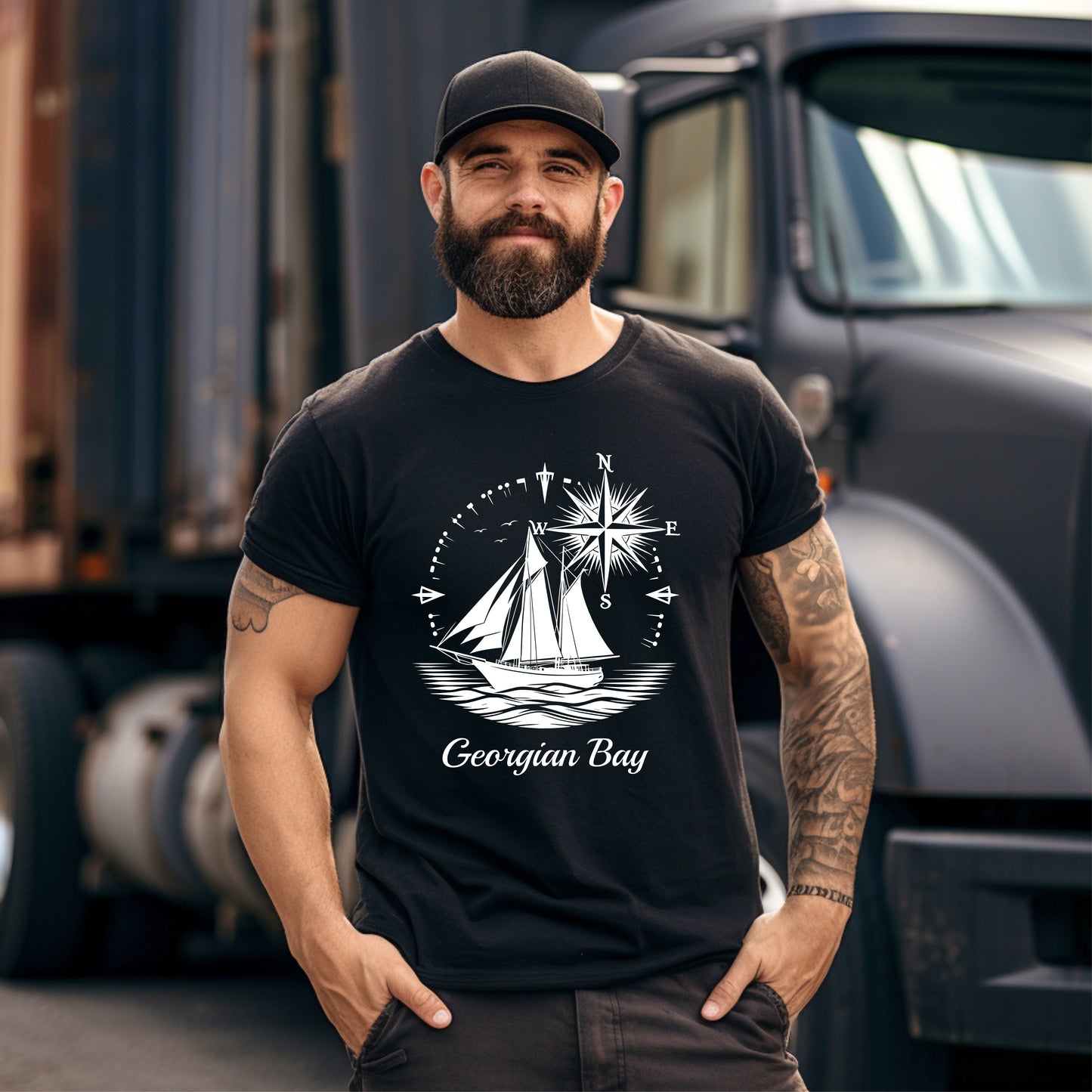 Sail Boat on Georgian Bay