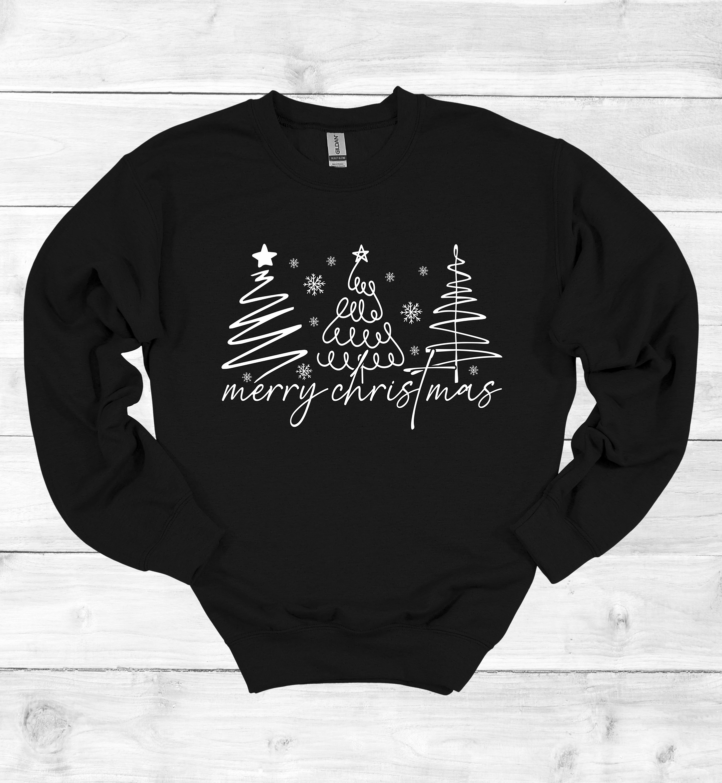 Christmas Trees Merry Christmas Sweatshirt