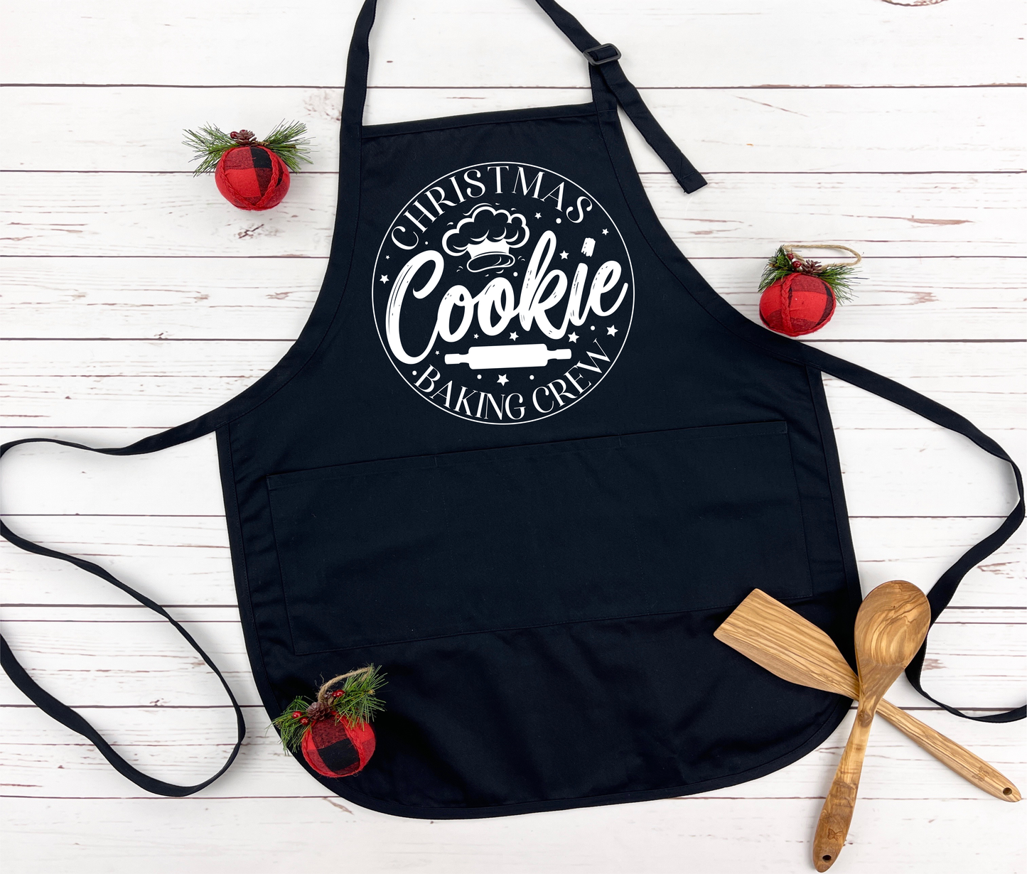 Christmas Cookie Baking Crew Apron