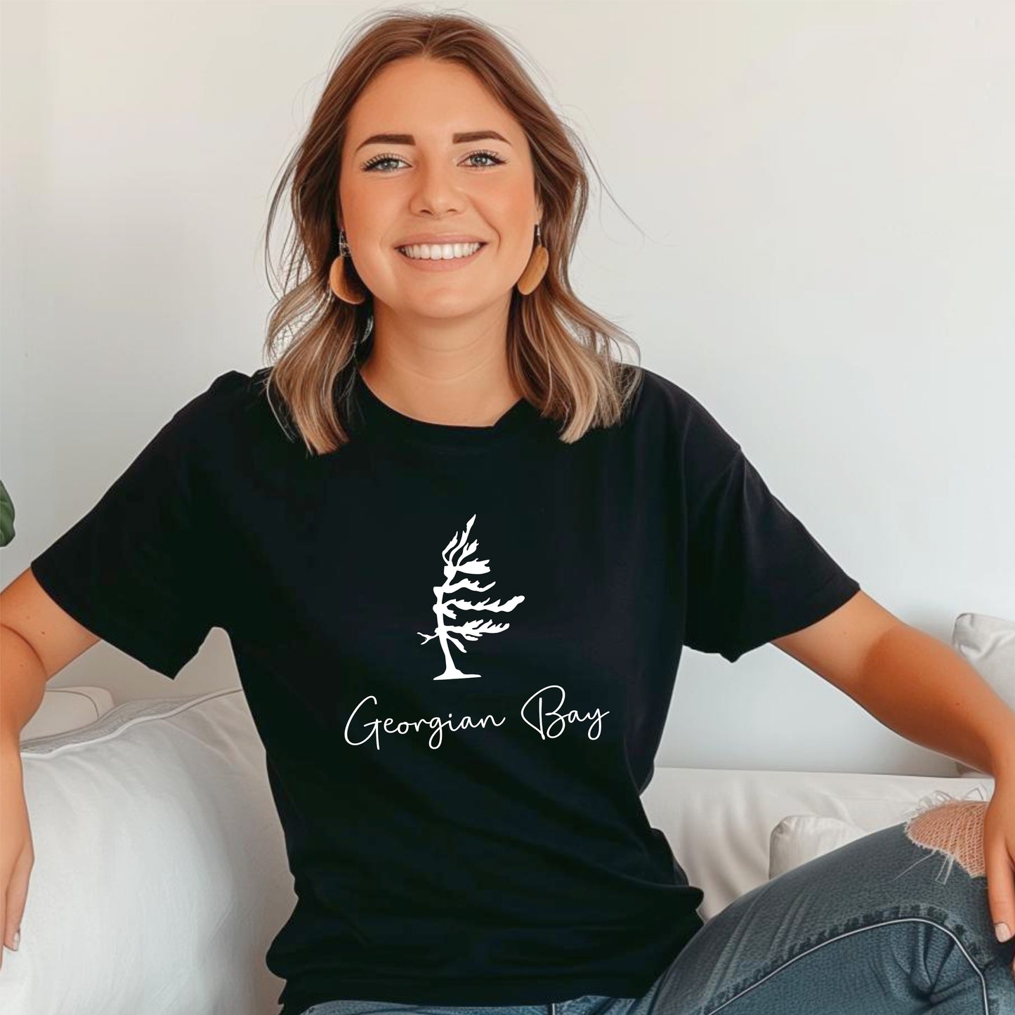 Georgian Bay wind swept pine tree