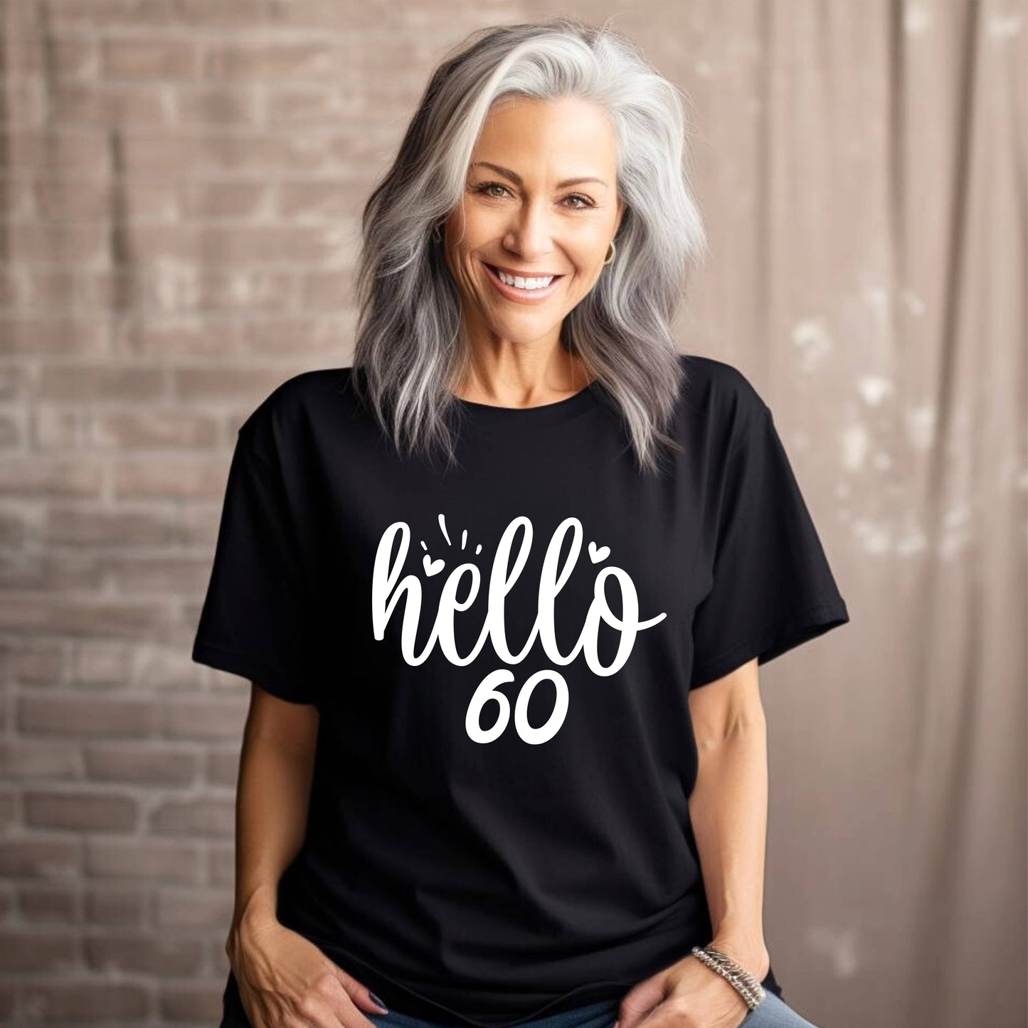 Hello 60 Birthday Shirt