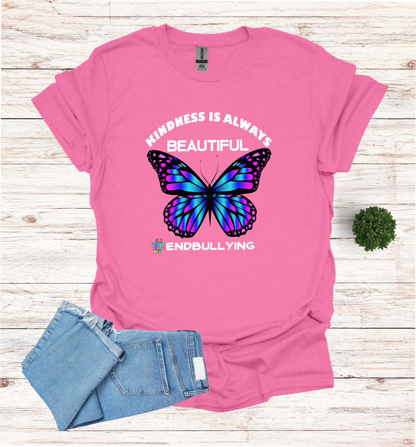 Be Kind Kindness is always beautiful end bullying T-Shirt