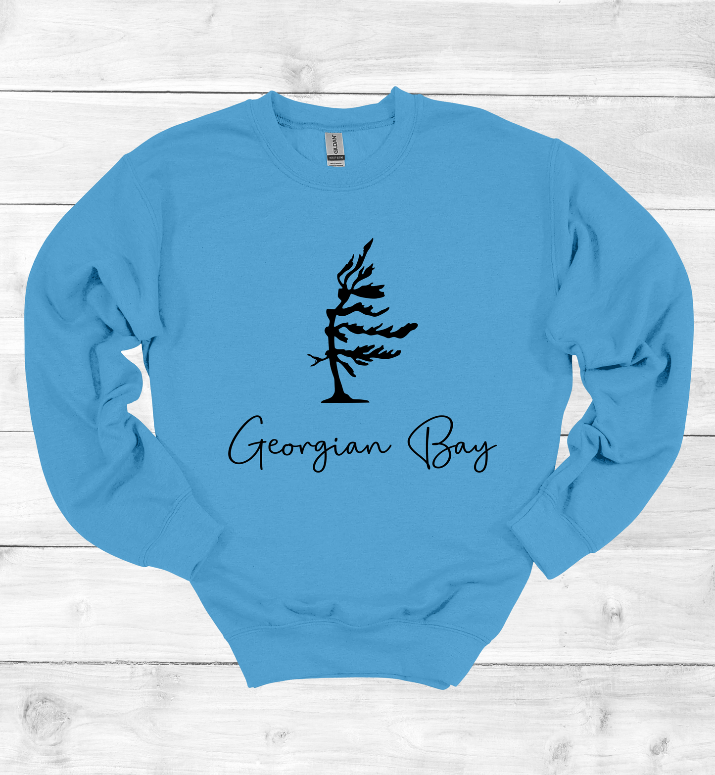Georgian Bay Wind Swept Pine Tree Sweatshirt