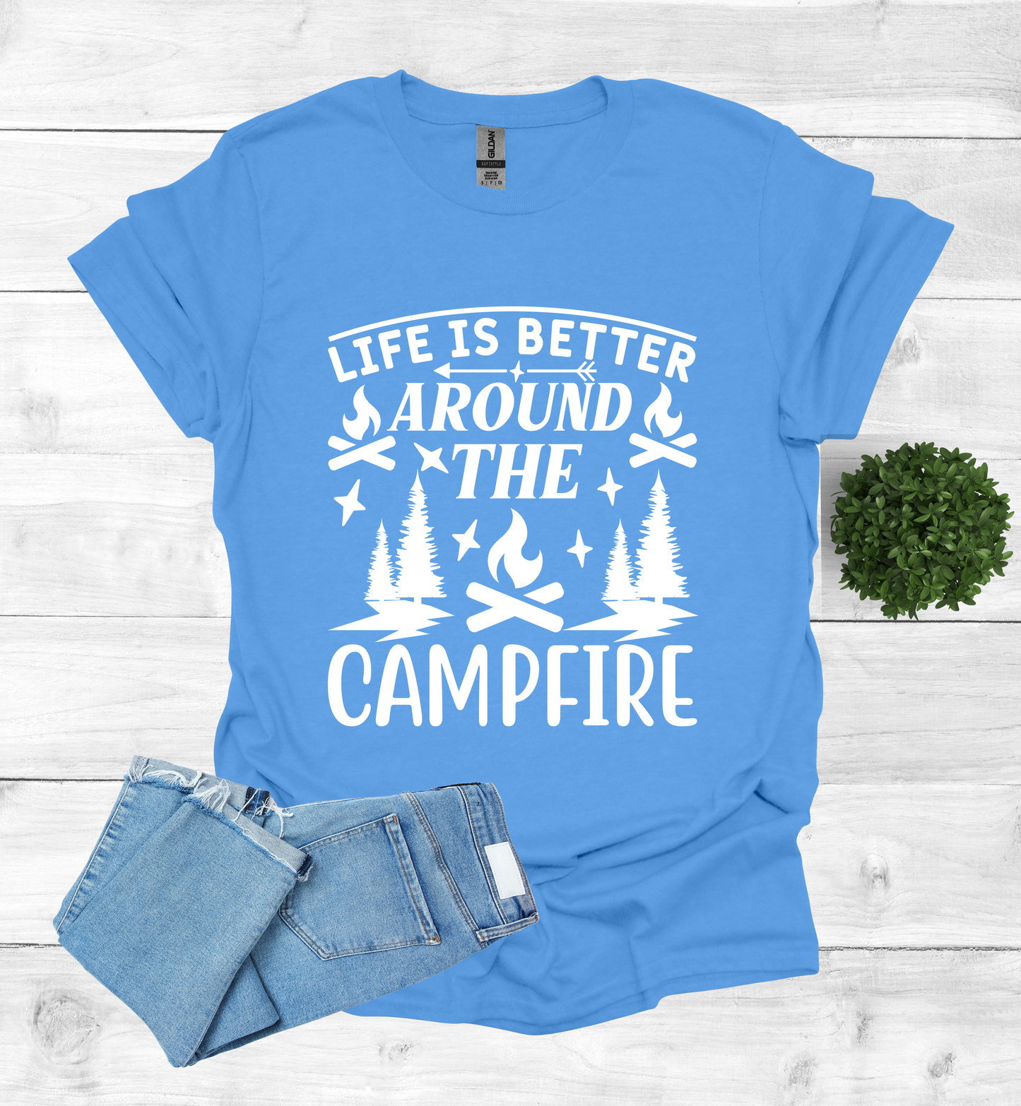 Life is better around the campfire