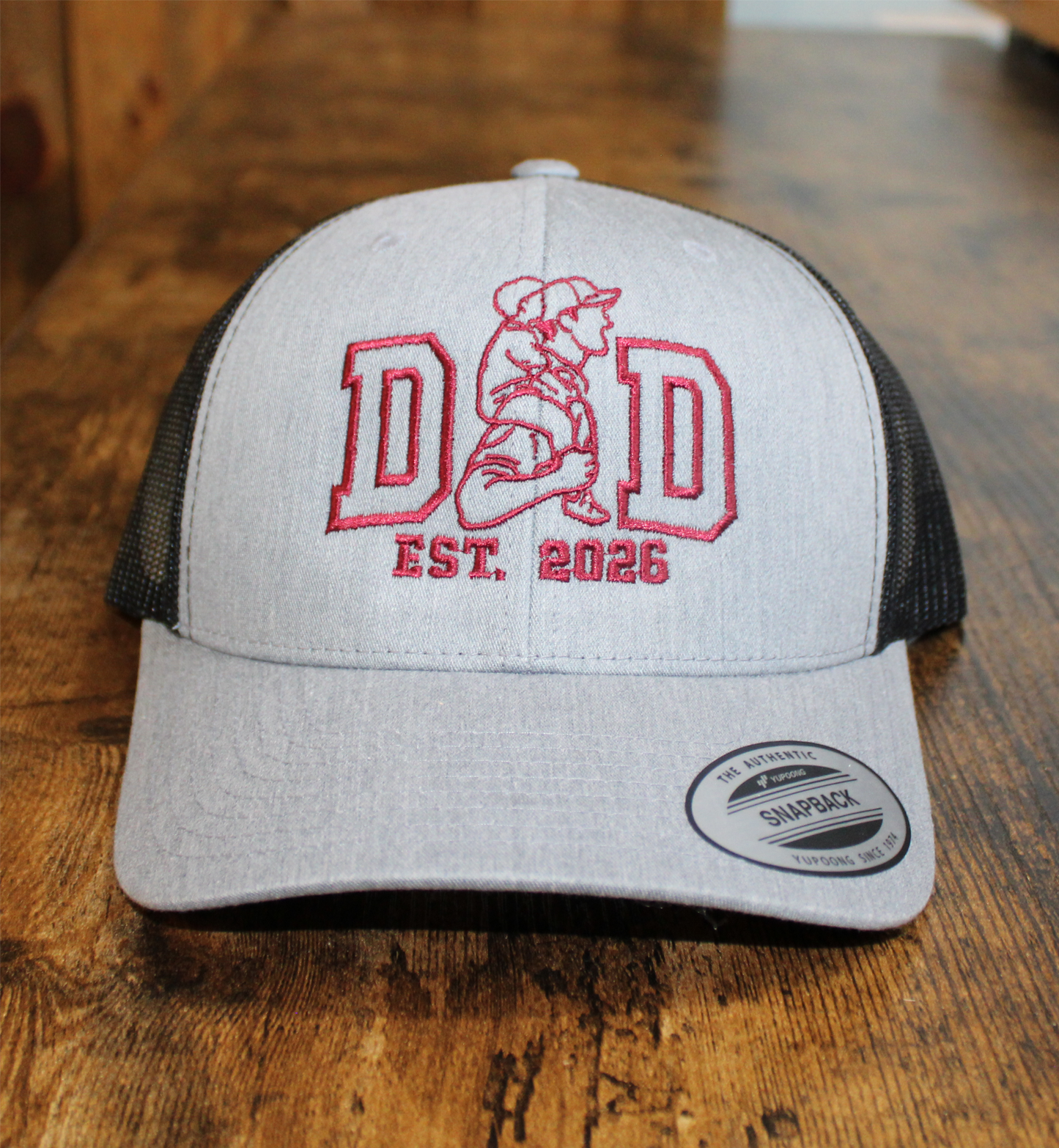Custom Embroidered Dad EST 2026 Hat