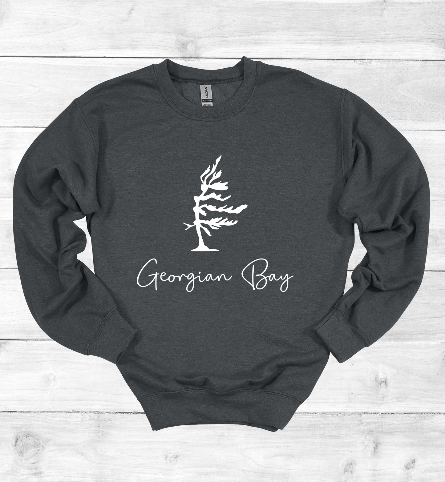 Georgian Bay Wind Swept Pine Tree Sweatshirt