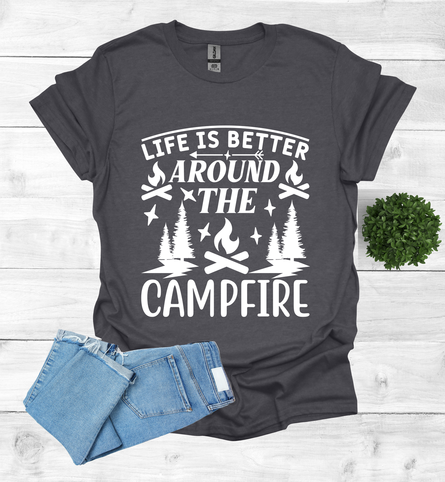 Life is better around the campfire