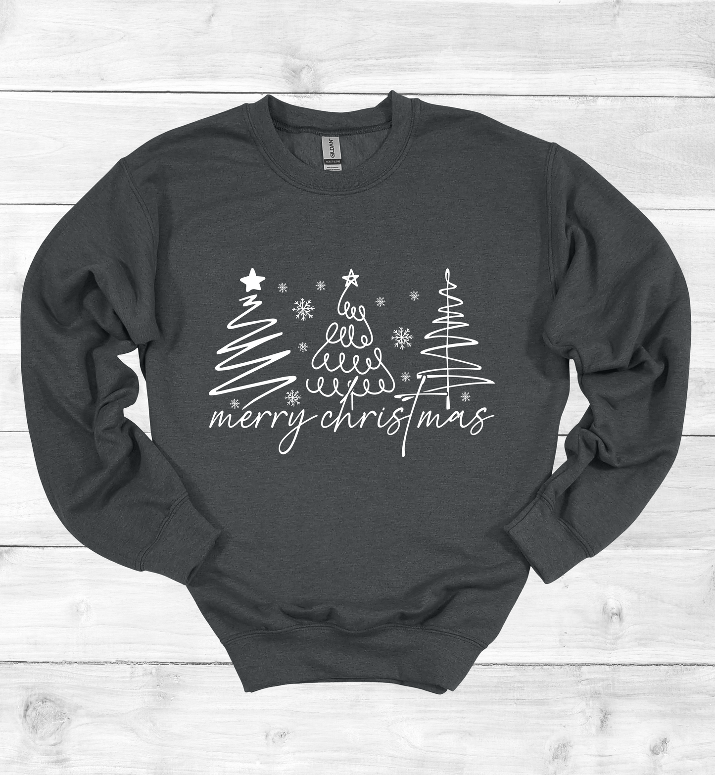 Christmas Trees Merry Christmas Sweatshirt
