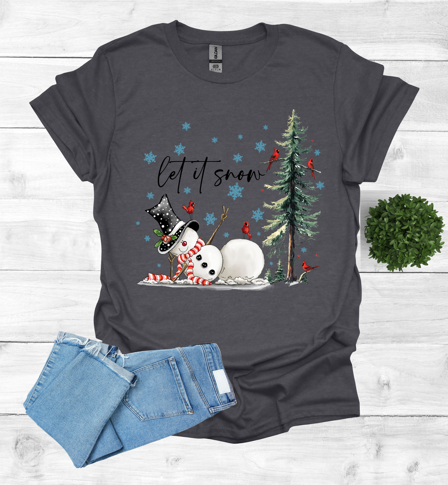 Let It Snow Christmas Shirt
