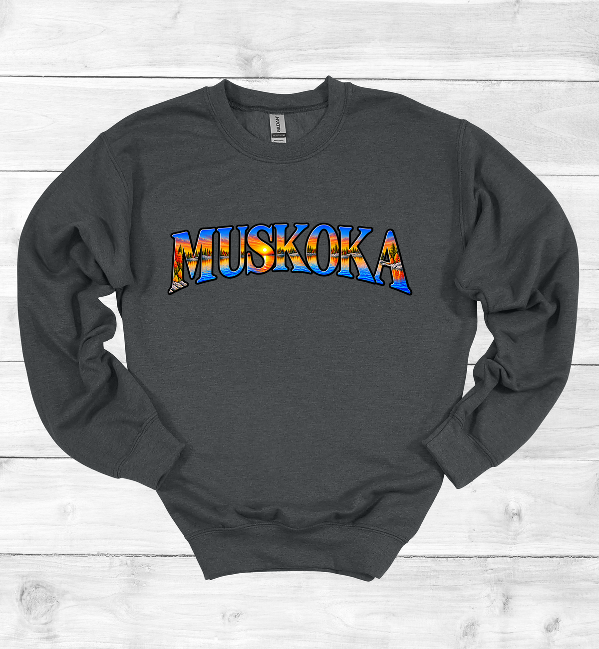 Colorful Muskoka  Fall Look, Sweatshirt