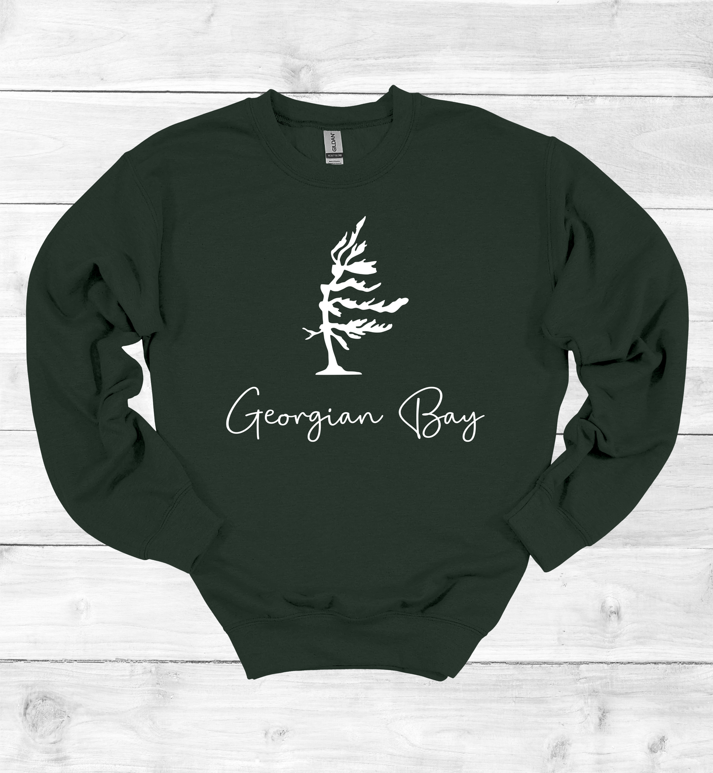 Georgian Bay Wind Swept Pine Tree Sweatshirt